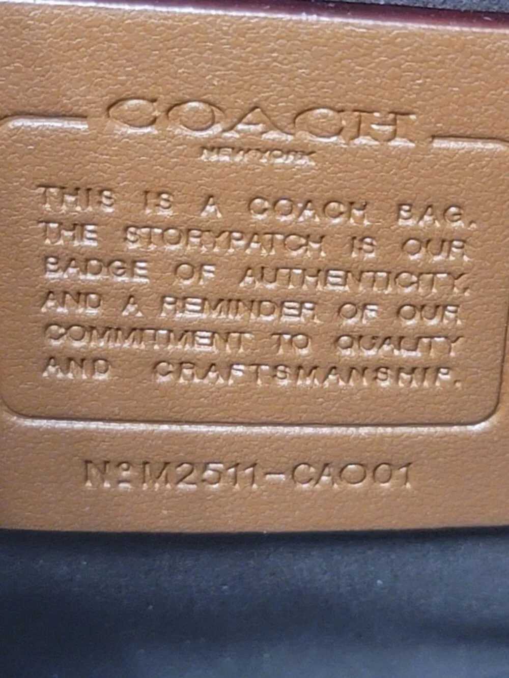 Coach Mila Crossbody Leather Maple Brass Hardware Removable Pouch NWT New